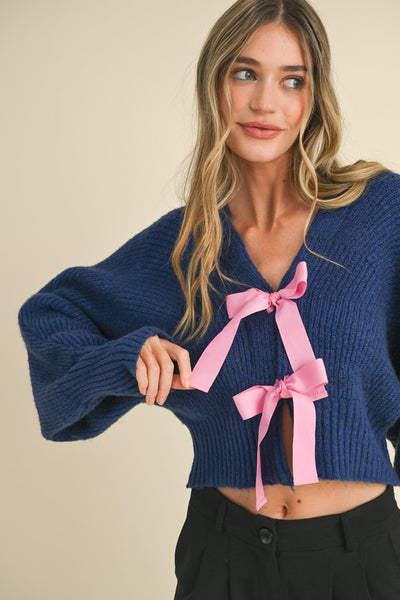 Milly Bow Cardigan