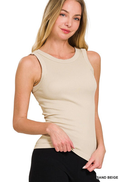 2 Way Neckline Tank Top