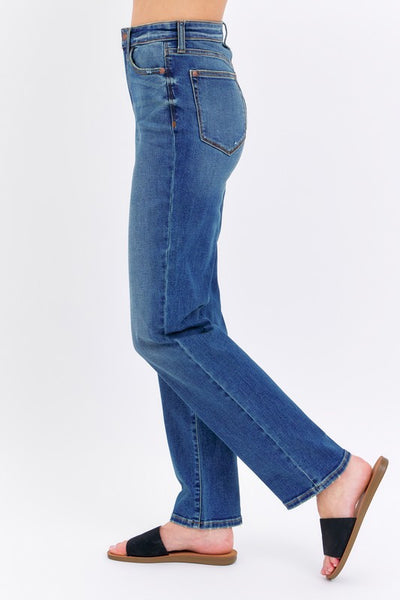 Megan High Waist Straight Fit Jeans