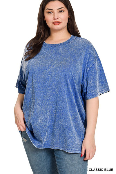 Cami Plus Size Short Sleeve Top