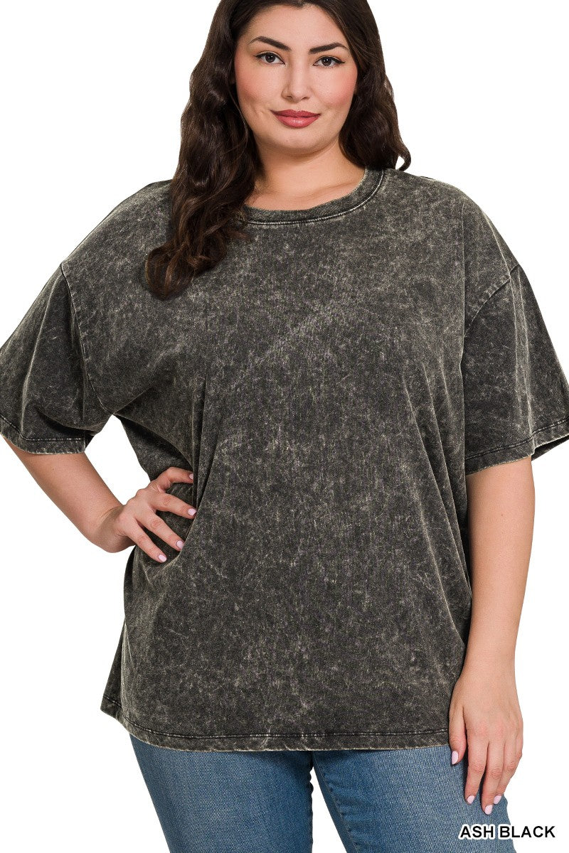 Cami Plus Size Short Sleeve Top