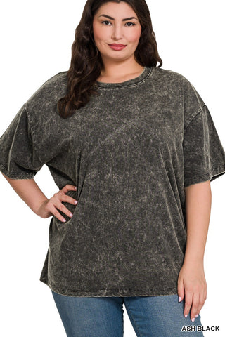 Cami Plus Size Short Sleeve Top