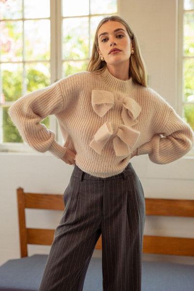 Reversible Bow Sweater