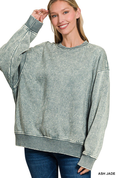 Rima Oversized Fleece Pullover