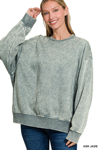 Rima Oversized Fleece Pullover