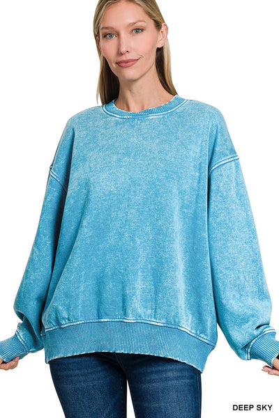 Rima Oversized Fleece Pullover