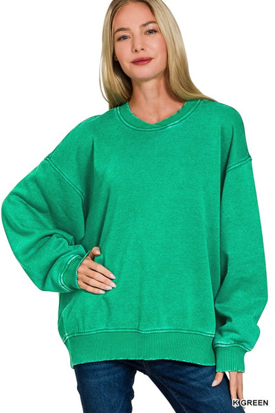 Rima Oversized Fleece Pullover