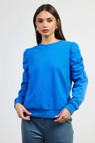 Audrey Ruched Sleeve Top