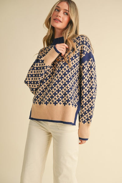 Lorna Patterned Sweater