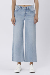 Olivia Hi-Rise  Wide Leg Cropped Jeans