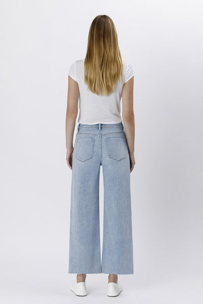 Olivia Hi-Rise  Wide Leg Cropped Jeans