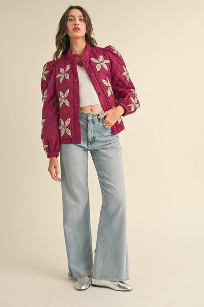 Briana Floral Patchwork Jacket