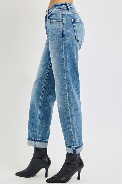 Rosa Boyfriend Ankle Jeans