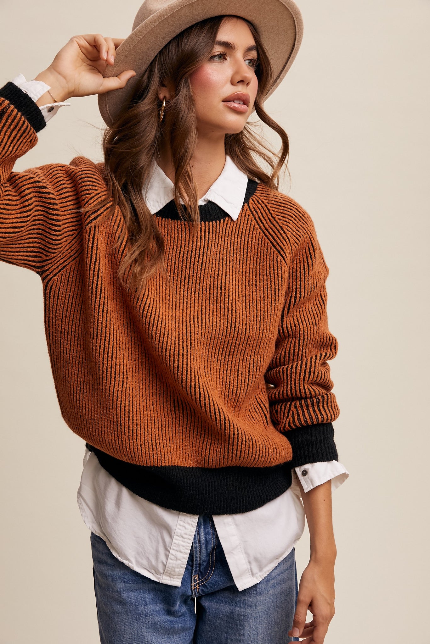 Helen Ribbed Sweater