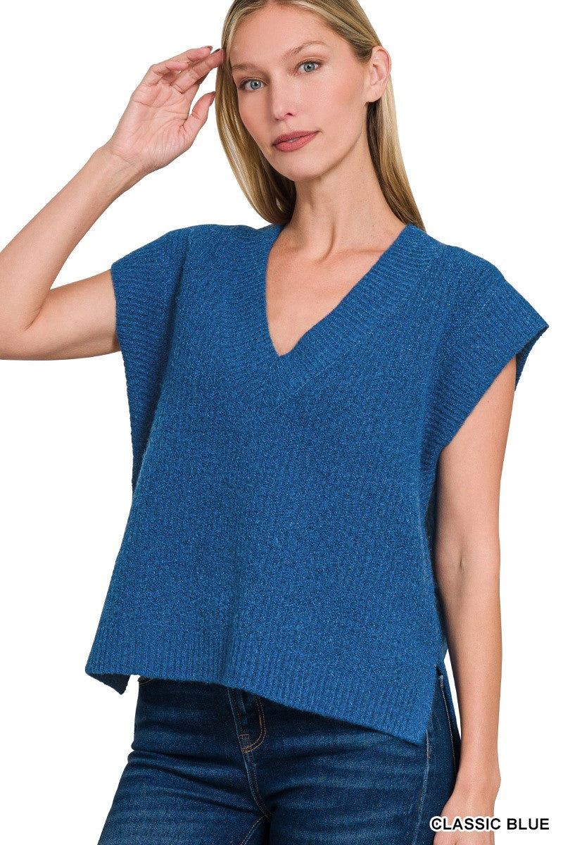 Stacy Oversized Sleeveless Vest