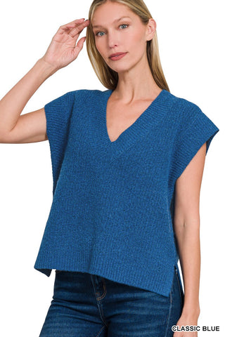 Stacy Oversized Sleeveless Vest