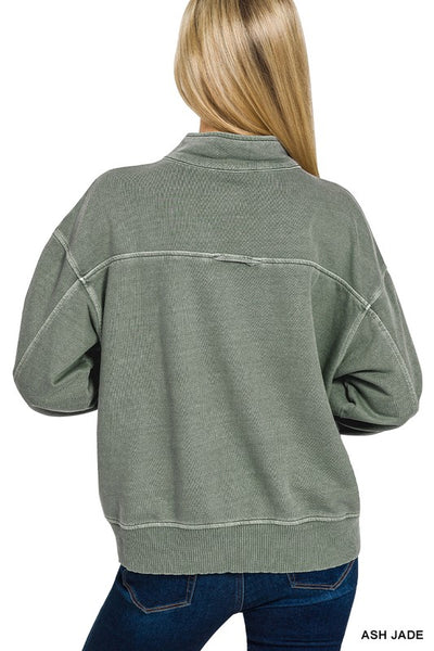 Alicia Half-Zip Pullover