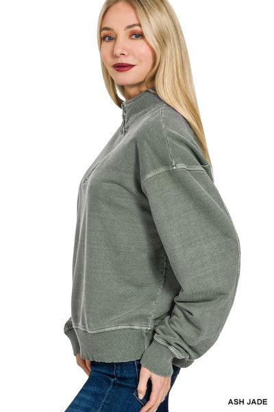 Alicia Half-Zip Pullover