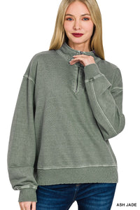 Alicia Half-Zip Pullover