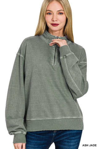 Alicia Half-Zip Pullover