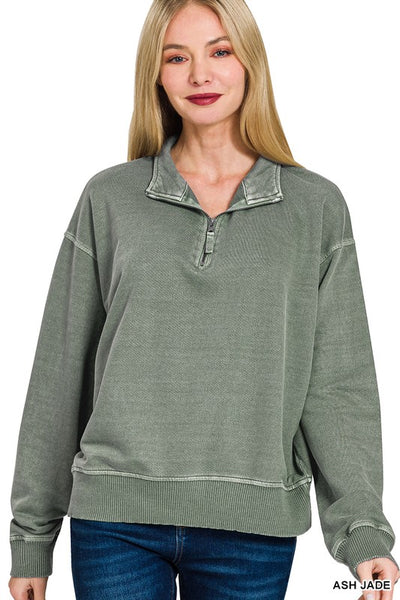 Alicia Half-Zip Pullover
