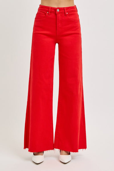 Rosa High Rise Wide Leg Palazzo Pants