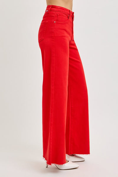 Rosa High Rise Wide Leg Palazzo Pants
