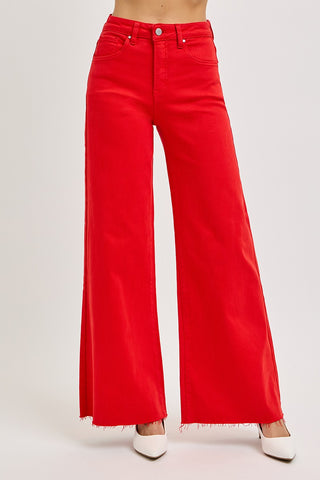 Rosa High Rise Wide Leg Palazzo Pants