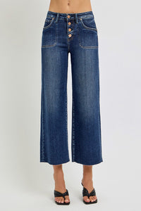 Amelia Wide Leg Cropped Jeans