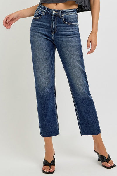 Lilly High Rise Barrel Jeans