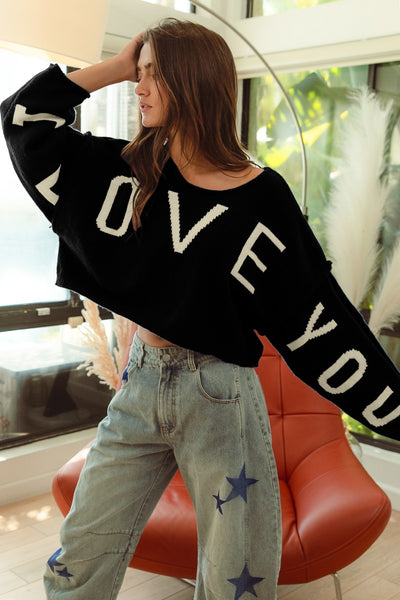 Savannah Love Cropped Knit Top