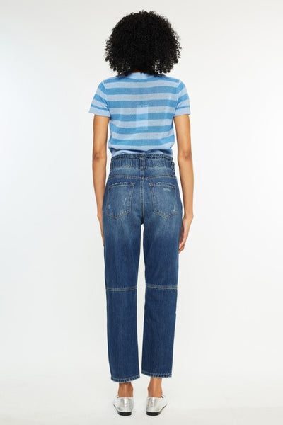 Melissa Paper Bag Mom Jeans