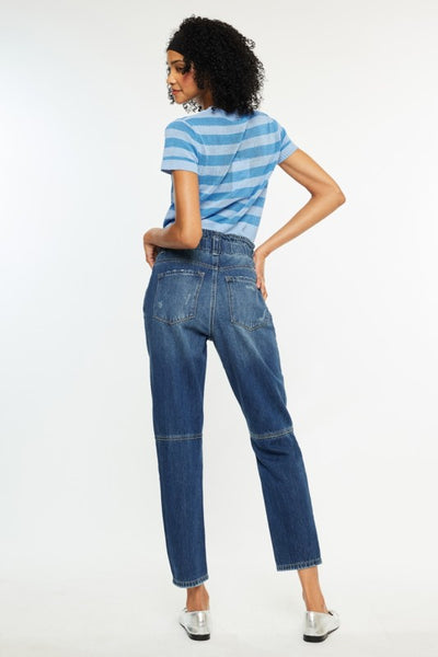 Melissa Paper Bag Mom Jeans