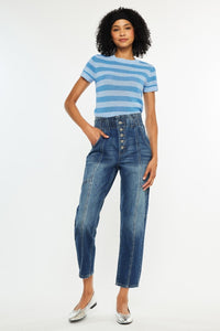 Melissa Paper Bag Mom Jeans