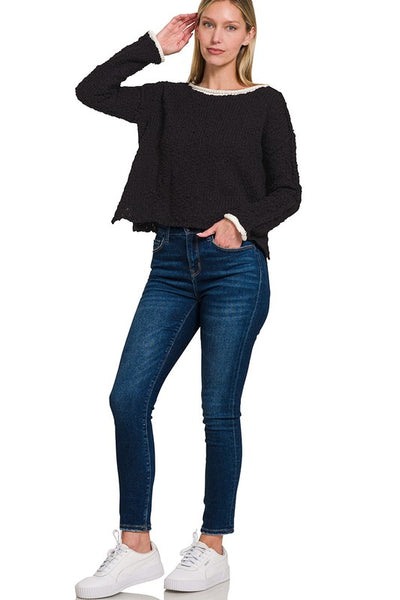 Mary Cropped Sweater