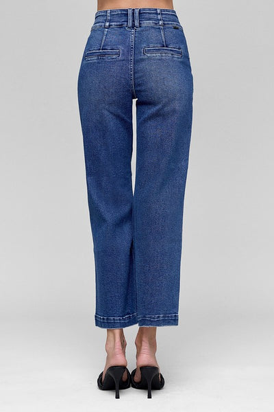Jessica Boot Wide Waist Band Jeans