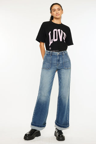 Rachel Wide Leg Flare Jeans