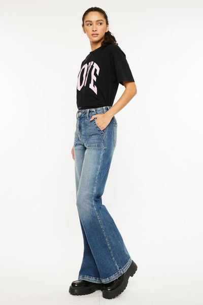 Rachel Wide Leg Flare Jeans