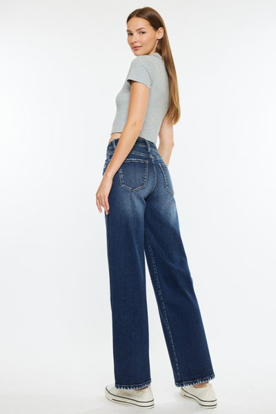 Denise High Rise Wide Leg Jeans