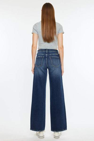 Denise High Rise Wide Leg Jeans