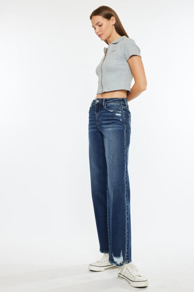 Denise High Rise Wide Leg Jeans