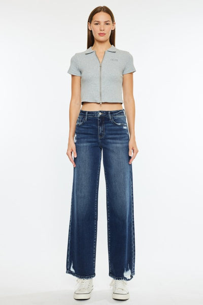 Denise High Rise Wide Leg Jeans