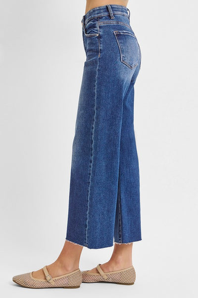 Sophia Wide Leg Cropped Jeans