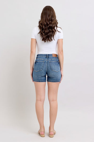 Casey Mid-Rise Tummy Control Shorts