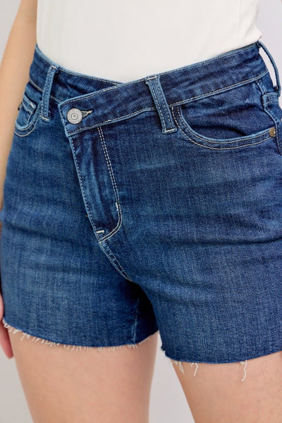 Naomi Criss-Cross Waistband Shorts