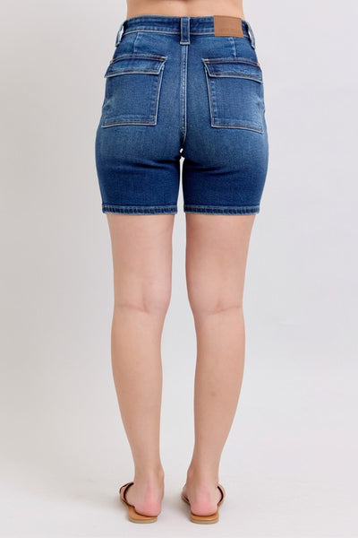 Ashley High-Waist Judy Blue Bermudas
