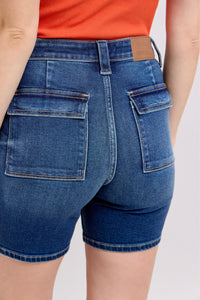 Ashley High-Waist Judy Blue Bermudas