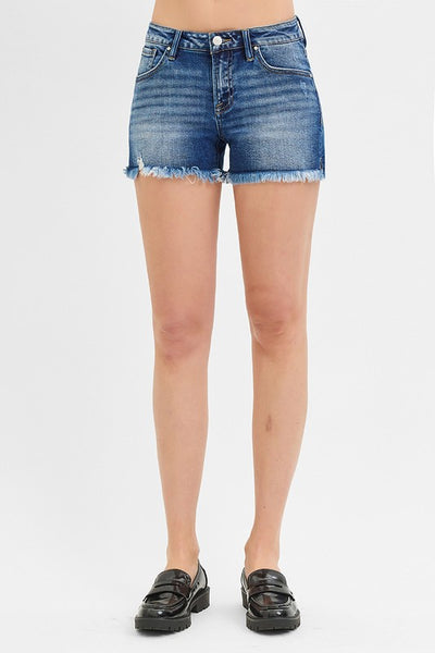 Lilah Low Rise Risen Shorts
