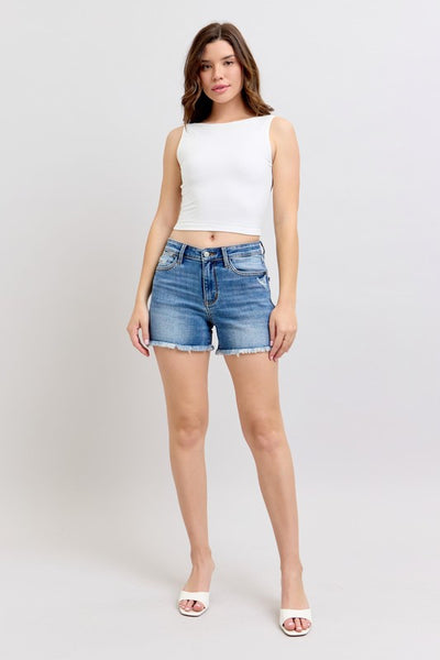 Erica Frayed Judy Blue Shorts