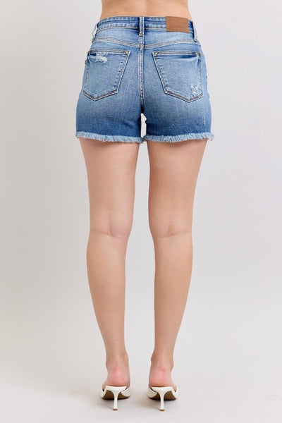 Erica Frayed Judy Blue Shorts
